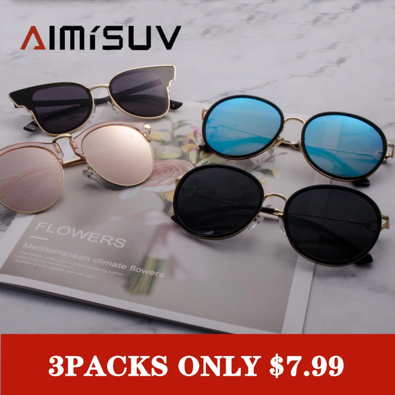 3 шт./упаковка женские солнцезащитные очки|Женские очки| |