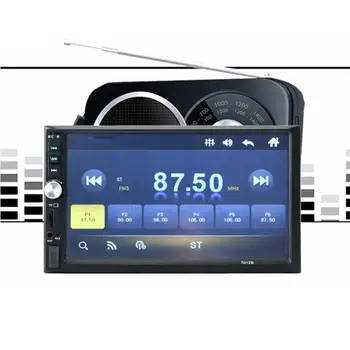 

Double Spindle Mp5 Car Monitor Car Dual Ingot Mp4 Card Multimedia Player 7010B