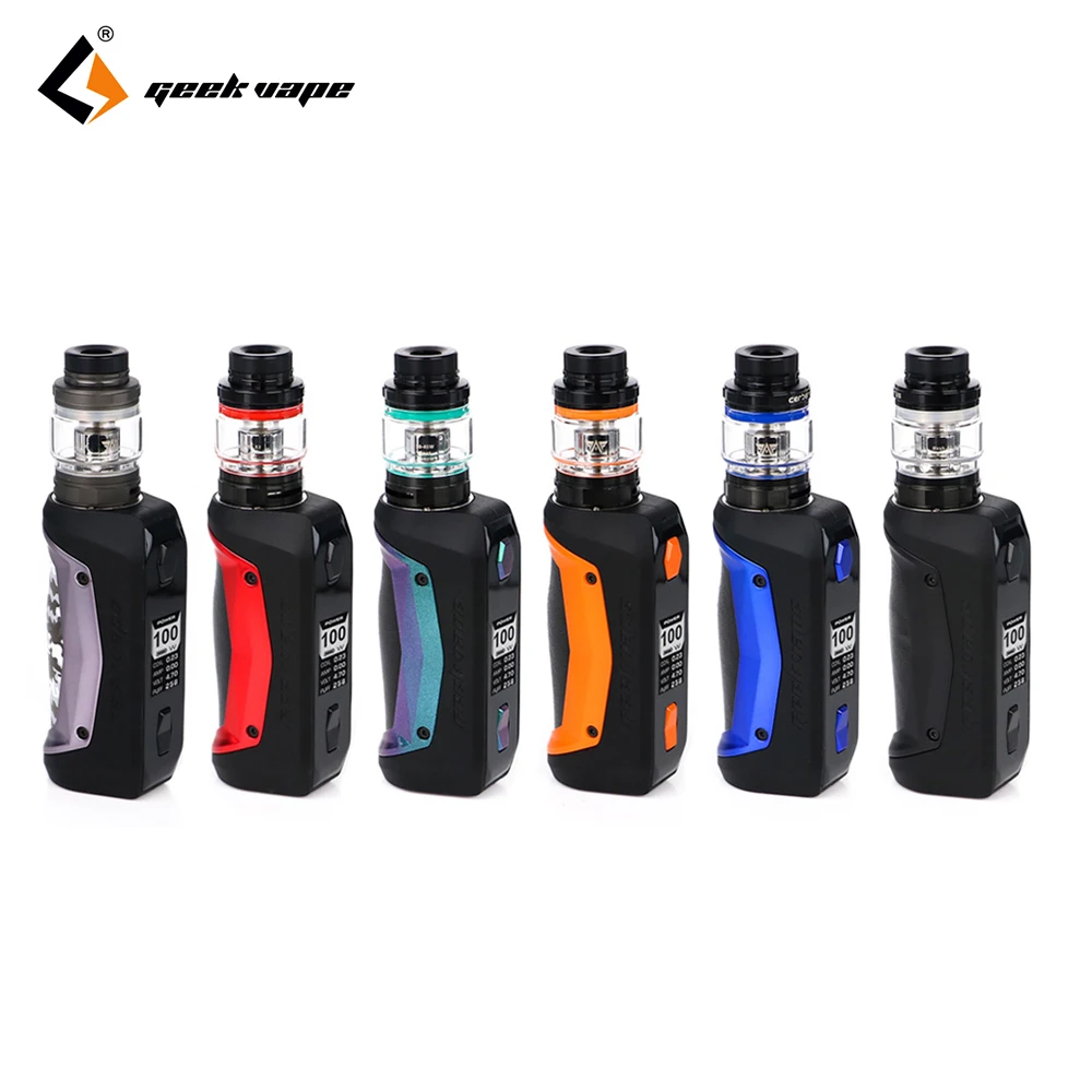 Оригинальный набор Geekvape Aegis Solo 100 Вт вейп электронная сигарета мод с баком Cerberus