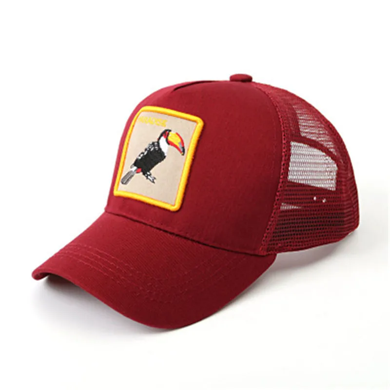 

New Animal Farm Goorin Bros Trucker Eye Of The Tiger Cap Baseball Party Hat Cosplay Hat Woodpecker lion Baseball Cap Trucker Hat