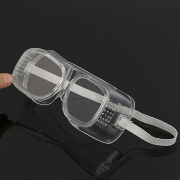 

Transparent Protective Safety Goggles Anti-Splash WindProof Glasses for Industrial Research Riding C44