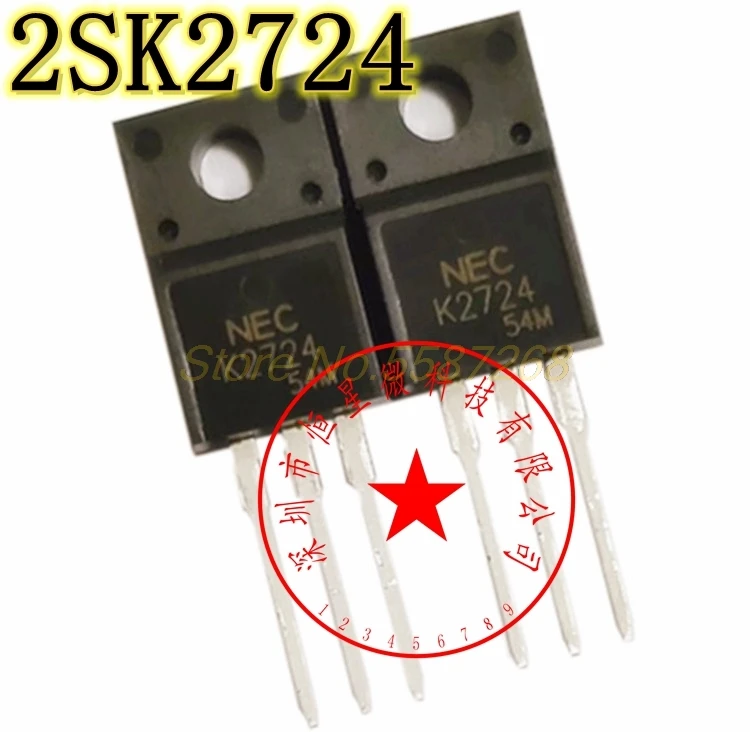 Чип K2724 для экскаватора ECU 2SK2724 5 шт./лот транзистор с полевым эффектом