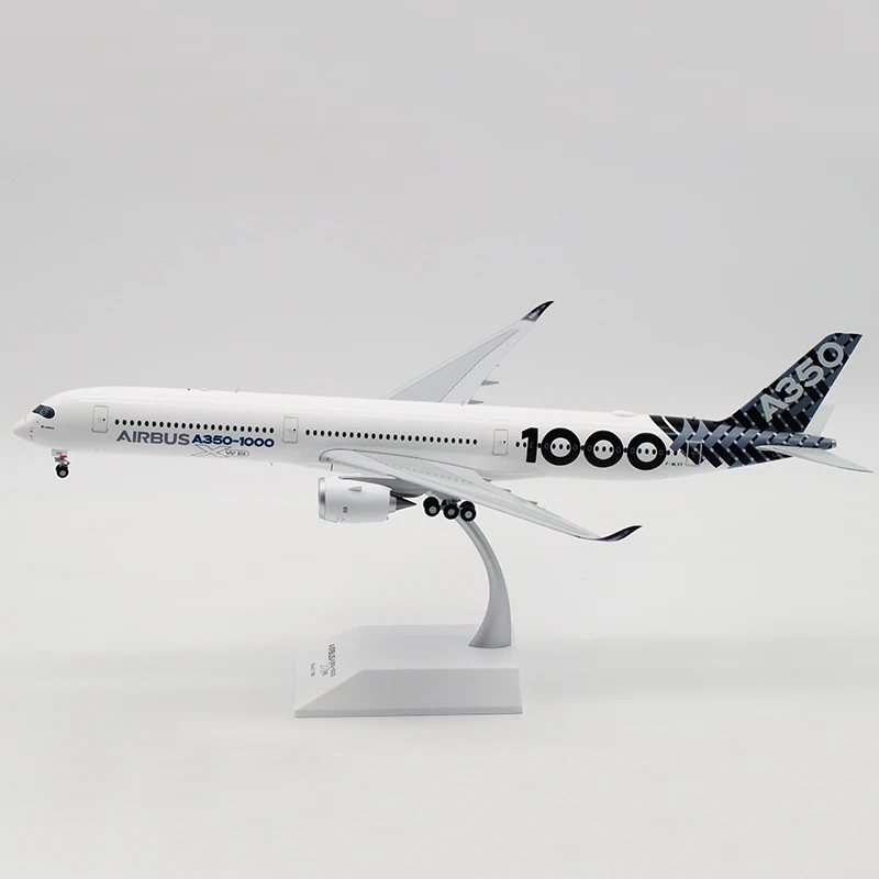37CM1: 200 Airbus 350 A350-1000 самолет сплав модель и основа шасси Коллекционная литая игрушка Коллекция