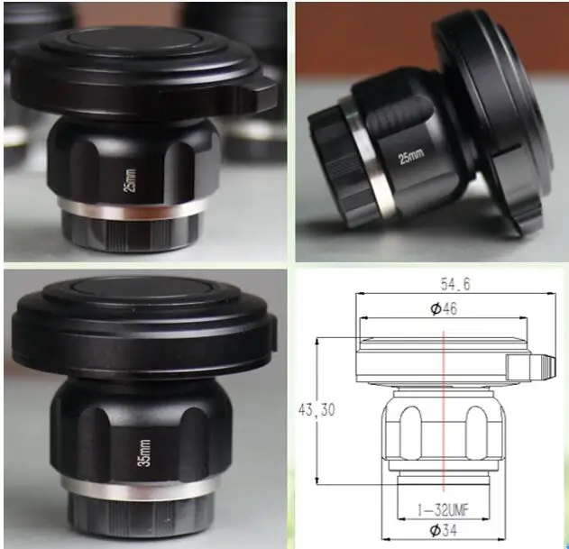 

Part (endoscope camera adapter) Endoscope full hd 1080P OPTICAL ZOOM COUPLERS coupler adapter