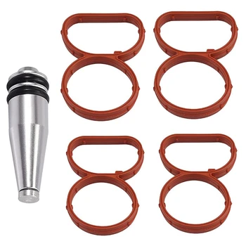 

Auto Parts Intake Swirl Flap Delete Blank Plug Bung with Manifold Gaskets for BMW N47