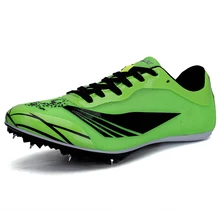 Мужские и женские спортивные кроссовки, синие и зеленые шиповки, женские легкие кроссовки для бега на весну и лето