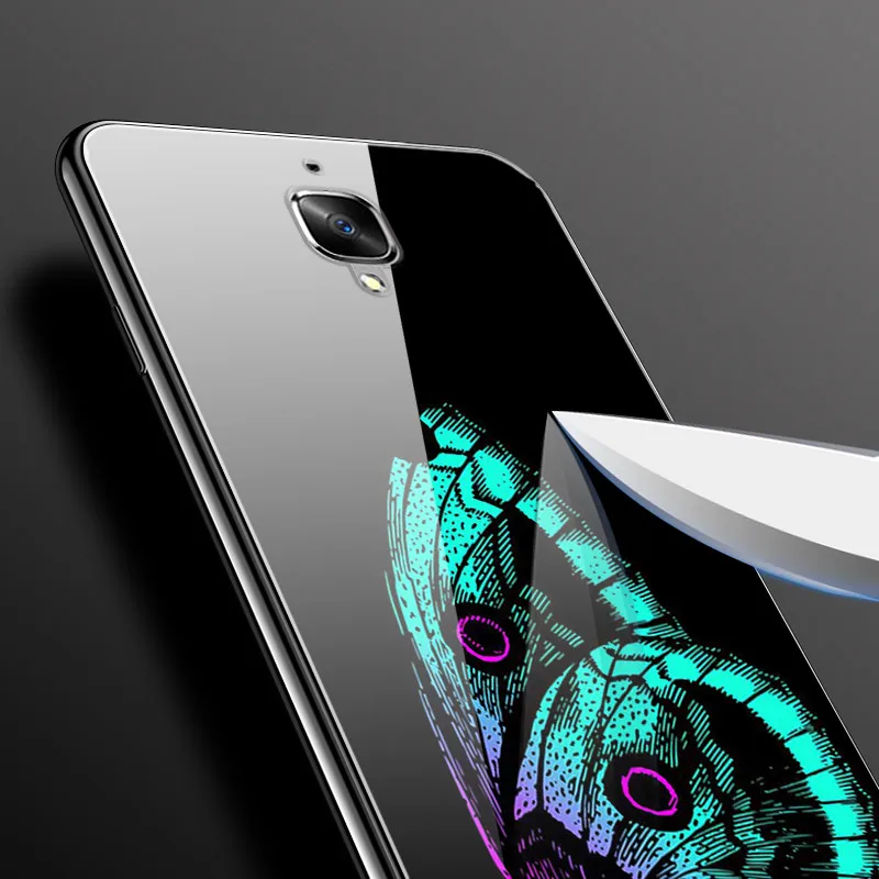 Luxury Tempered Glass Hard Back Cover for Samsung Galaxy - Premium Phone Case Shell