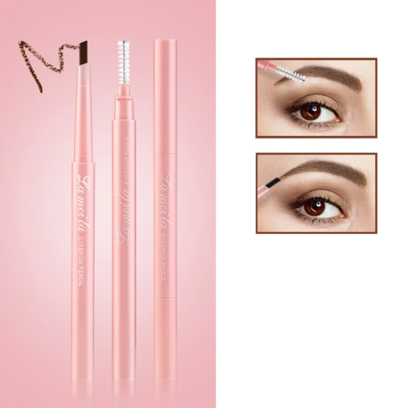 

7 Colors Double Ended Eyebrow Pen Waterproof Smudge-proof Easy To Color Long Lasting Eyebrow Pencil New Rotatable Eyebrow Pencil