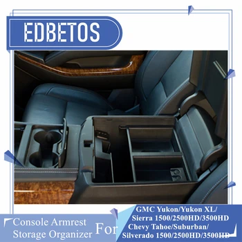 

For GMC Sierra 2500HD 3500HD 2015 2016 2017 2018 2019 Center Conosle Organizer Tray For Chevy Silverado 2500HD 3500HD Organizer