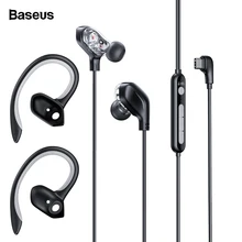 Baseus& Bongiovi usb type C проводные наушники с микрофоном 3D стерео USB-C геймерские наушники для samsung Xiaomi type-c игровая гарнитура