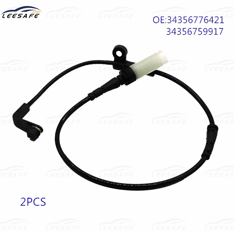 2 шт. датчик износа передней тормозной колодки для BMW 5 серии E60 E61 6 серии E63 E64 528i 535i 550i 650i M5 M6 34356776421 34356759917