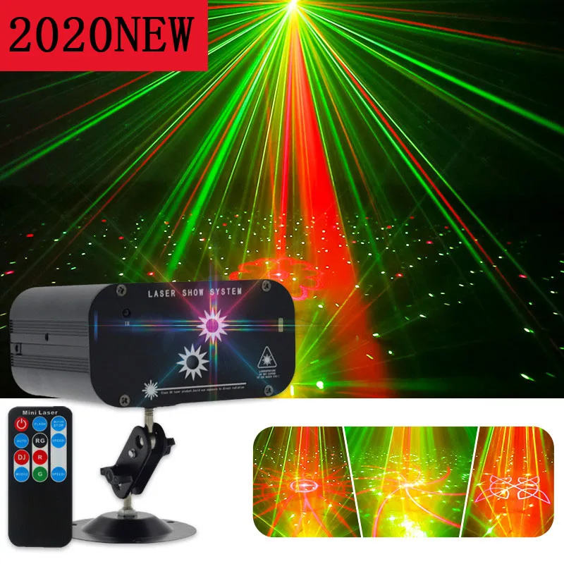 128 узоров RGB светодиодный диско светильник Профессиональный DJ сценический