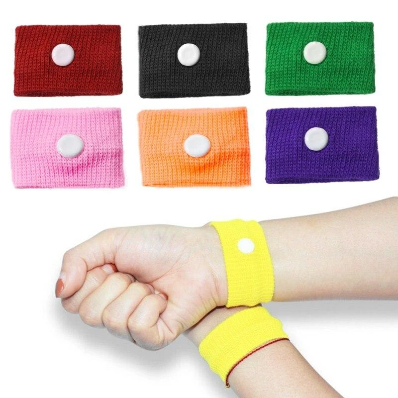 2Pcs Wrist Band Anti Nausea Wrist Support Sports Safety Wristbands Anti
