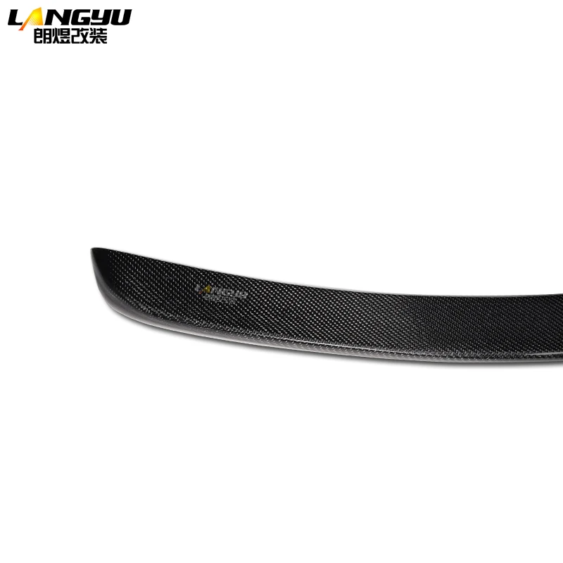 Для Jaguar XF X250 X260 2007 2008 2009 2010 2011 2012 2013 OEM Стиль реальные корпус из углеродного волокна крыло спойлера крышки багажника