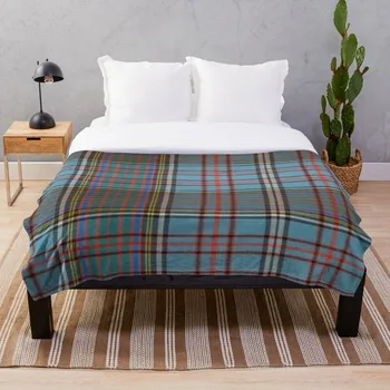 

Anderson Ancient Tartan Throw Blanket Soft Sherpa Blanket Bed Sheet Single Knee Blanket Office Nap Blanket