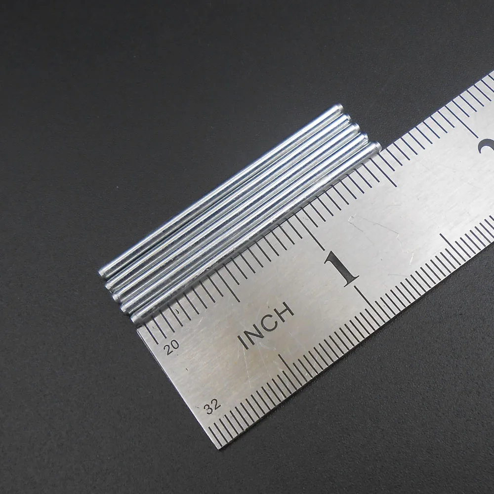 2MM X 40MM M2 Iron Shaft Toy Car Gear Wheel Axle for DIY Accessories motor galvanize 2X40MM M2X40 10PCS