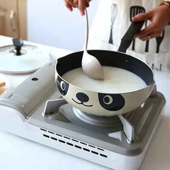 

Panda pot Japanese style Induction Cooker Universal frying pan aluminum non-stick frying pan stone pot 20/24/26CM