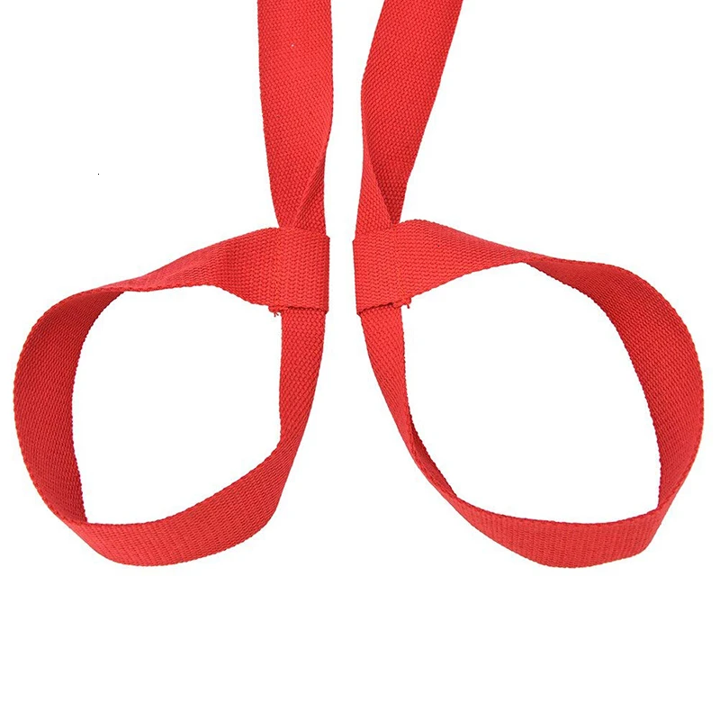 Коврик для йоги переноска ремень Слинг аксессуары для гимнастики Регулируемый прочный ремень коврик комплект с хлопковой лентой галстук стрейч лента