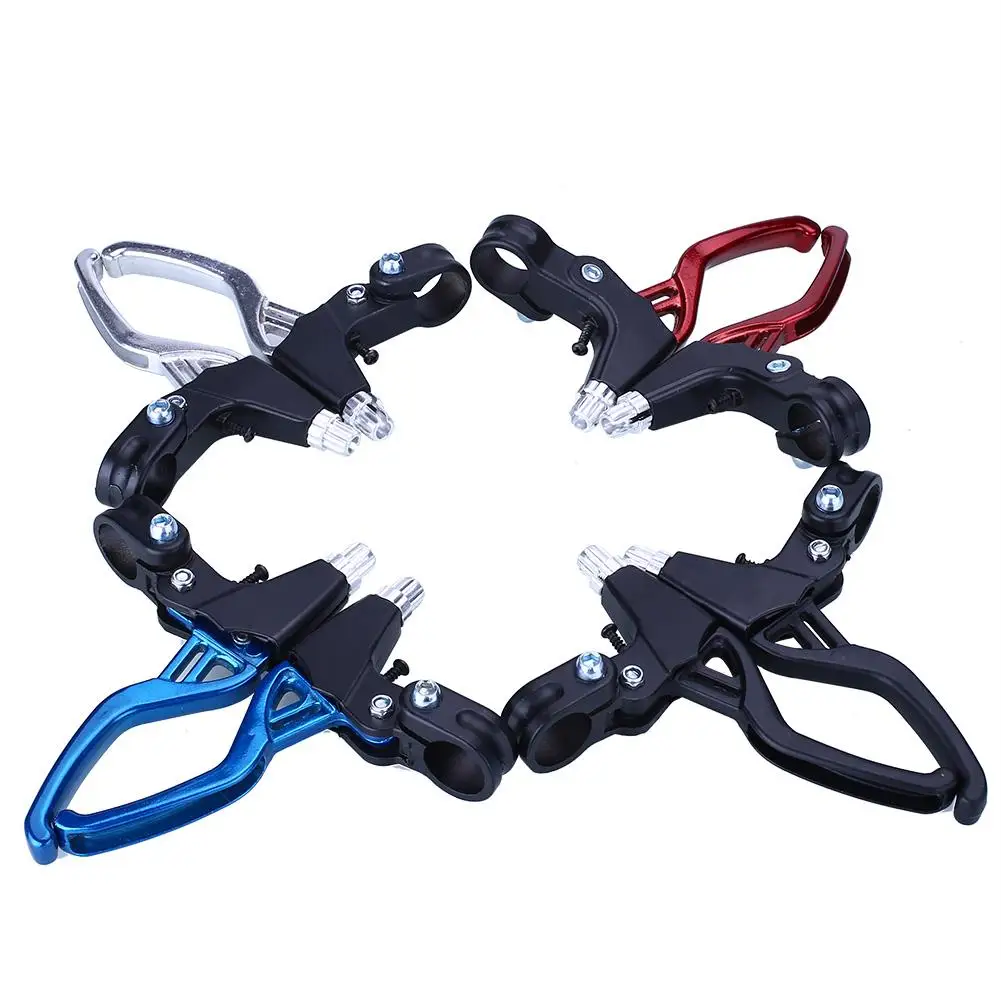 Легкосплавная тормозные рычаги 2-палец для езда на велосипеде, мотоцикле езда на велосипеде