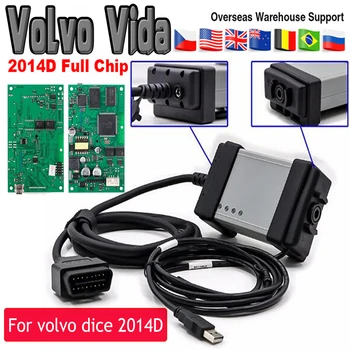 

2020 Newest For Volvo Vida Dice 2015A Add Cars To 2019 OBD2 Car Diagnostic Tool 2014D Vida Dice Pro Full Chip obdII scanner