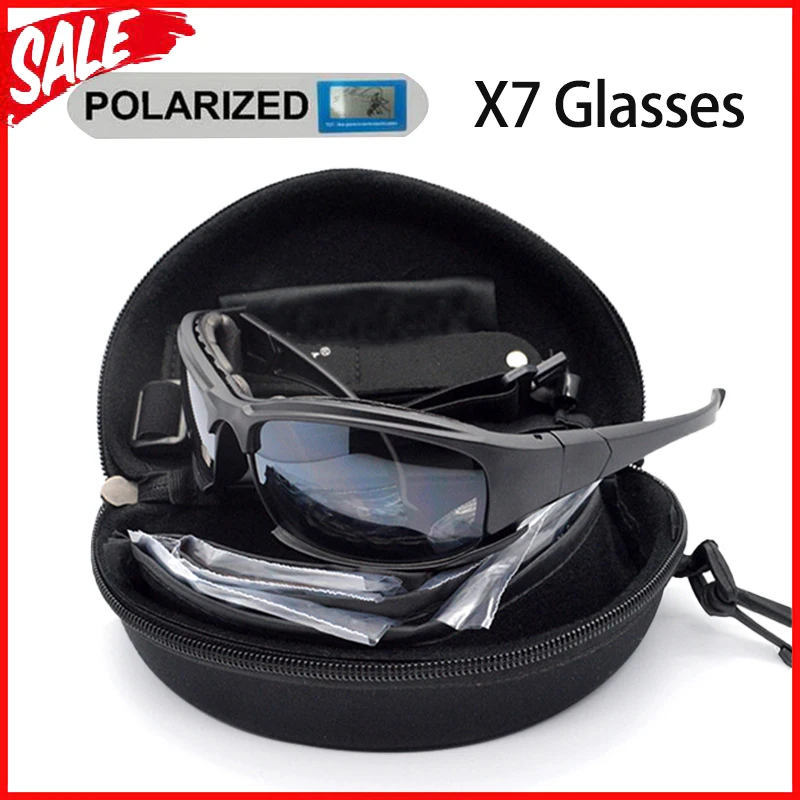 Солнцезащитные очки FS мужские тактические поляризационные в стиле милитари для