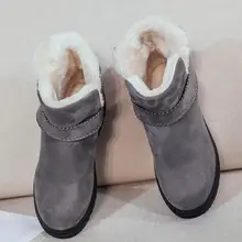 Зимние ботинки; женские ботильоны на плоской подошве; женская обувь на меху; зимние ботинки на платформе; женские ботинки; большие размеры