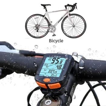 

Waterproof LCD Bike Computer Speedometer Meter Bike Speed Meter Digital Bike Sports Sensors Bicycle Speedometer