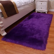 Новинка, 1 шт., искусственный шерстяной ковер ворсистый, пушистый ковры для Гостиная Спальня XOA88