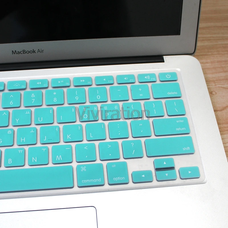 Южнокорейская Клавиатура для ноутбука с буквами для Macbook Air Pro retina 11 12 13 15 17 A1278 A1370 A1534 A1834 с сенсорной панелью