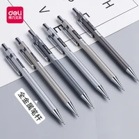 High Quality Deli Mechanical Pencil Full Metal 0.5MM/0.7MM For Professional Painting And Writing School Supplies Stationery Pens 3