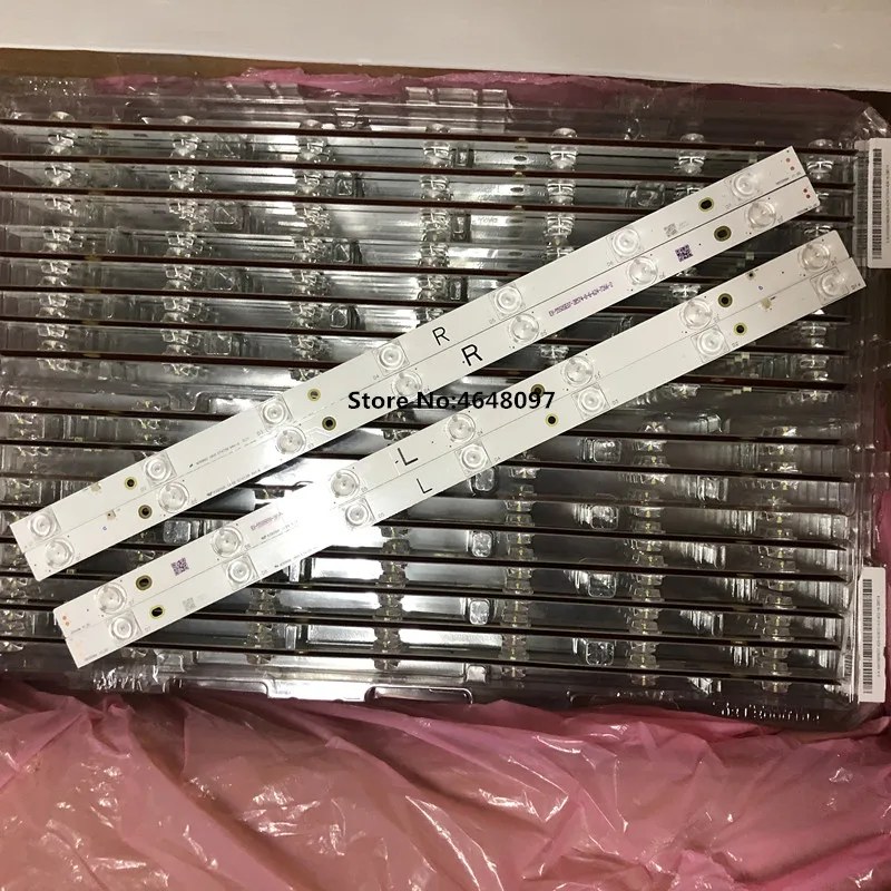 16 шт. 100% новый полный светодиодный подсветка полосы яду для tx 55dx600e TB5509M M30900 16V0 E74739