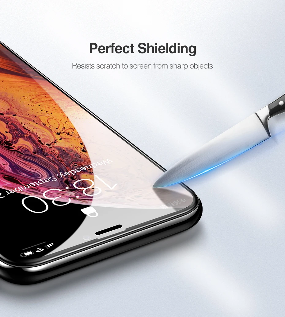 Gusima для iPhone 7 стекло на iPhone 7 6 8plus X 10 XS Max XR 9D закаленное полноэкранное защитное стекло на iPhone 7
