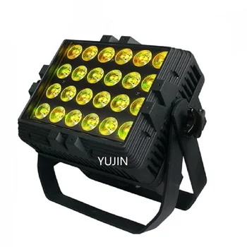 

IP65 waterproof led par performance outdoor lighting 24pcs rgwb city color light
