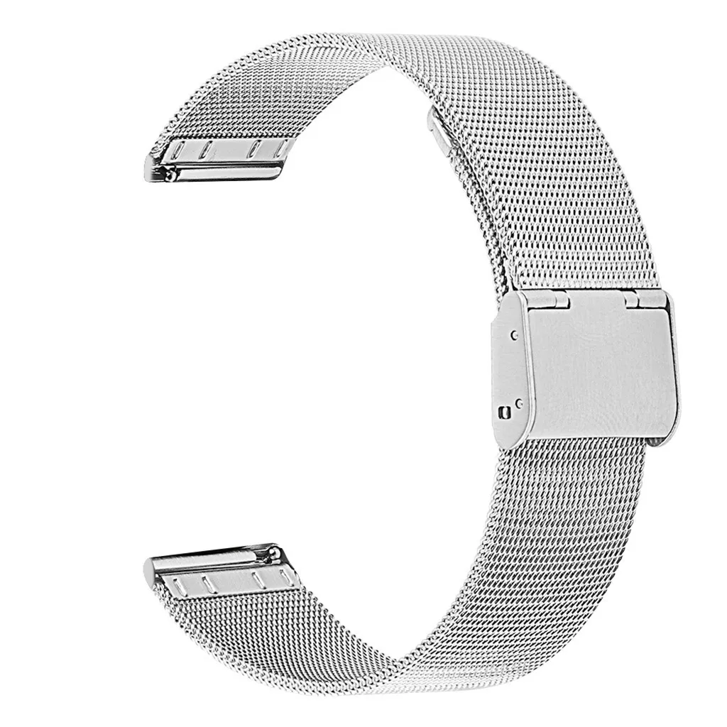 Для samsung Galaxy Watch Active 2 40 мм 44 мм ремешок Миланский Браслет на петле 20 мм ремешок из нержавеющей стали браслет для Active2 полосы