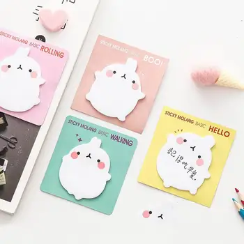 

Adhesive Cute Kawaii Sticky Notes Notepad Memo Pad Office School Supply Stationery notebook Sticker Decoration