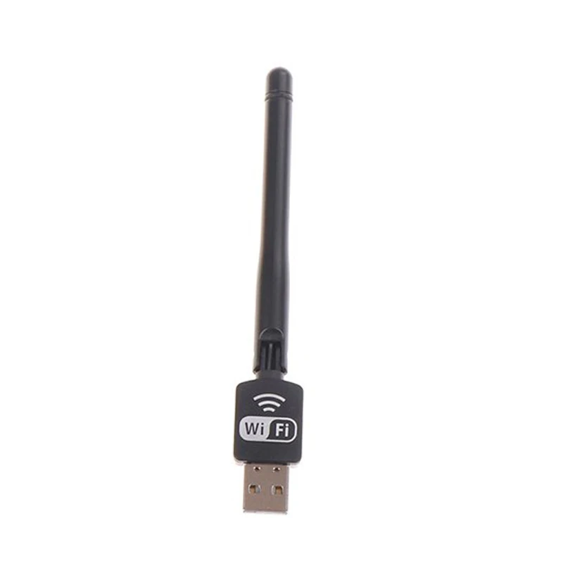 Creacube 150 Мбит/с 150 м 2DBi 5DBi антенна беспроводной WiFi адаптер сетевой адаптер карта приемник USB Wi-Fi WLAN Wi-Fi Ethernet для ПК - Цвет: 2DBi Antenna
