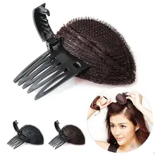 Esponja volume de cabelo na testa, almofada macia para inserir e inserir ferramenta, base de estilização diy, princesa, aumento do cabelo
