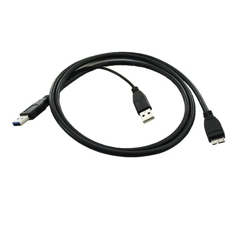 Двойной USB 3 0 A Male to Micro B + источник питания Y кабель для 2 5 дюймового жесткого диска