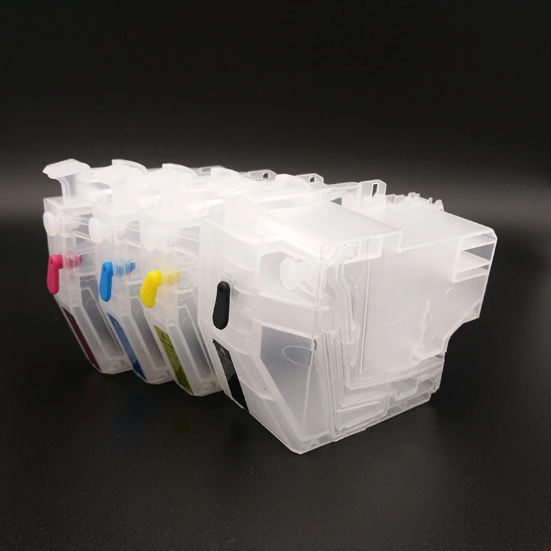 

vilaxh LC3211 LC3213 LC3111 LC3311 LC3313 Refillable Ink Cartridge For Brother MFC-J893 J895 J491 J497 J690 DCP-J972 No Chip