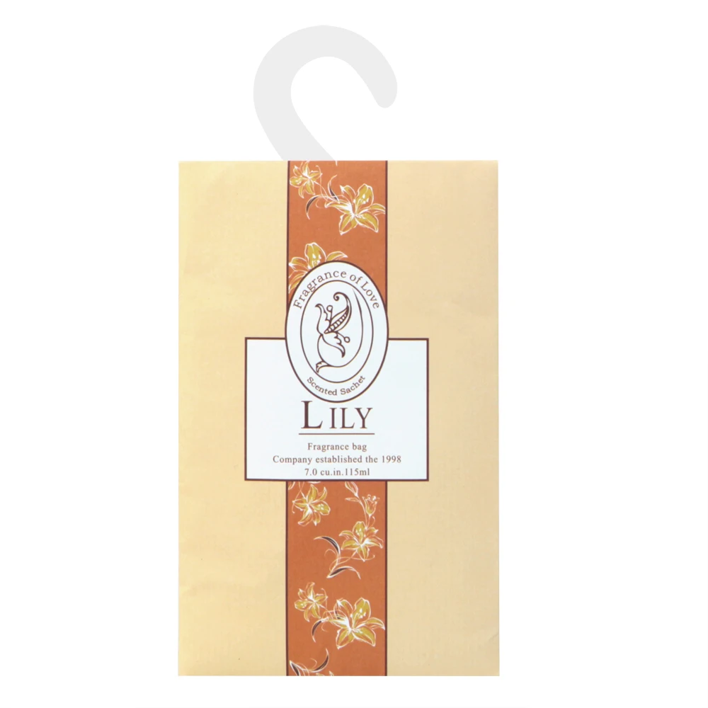 lily NICEYARD Moth& Mildew изоляция Саше натуральная бумажная сумка для специй карманы для специй внутренний дезодорант Домашний Аромат пакетиков - Цвет: lily