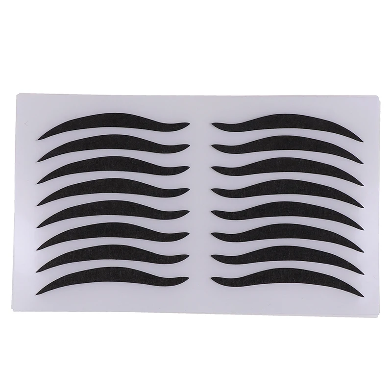 10 листов черная эротическая искусственная лента для подводки инструмент макияжа