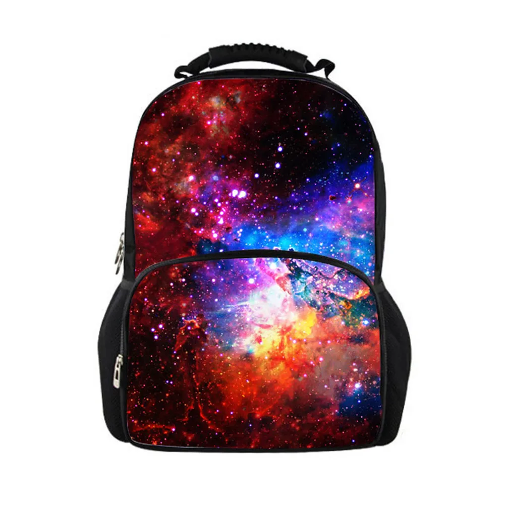 

Bright Starry Sky CHILDREN'S School Bags Cool Printed Fashion Creative Schoolbag Large-Volume