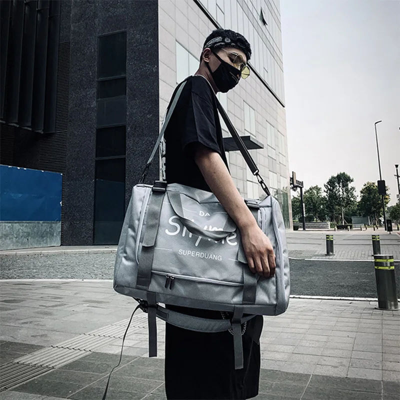 

Men Travel Backpack Laptop Designer Oxford Waterproof Large Shoulder Bag Casual School Bag For Teenagers HandBag Mochila XA196K