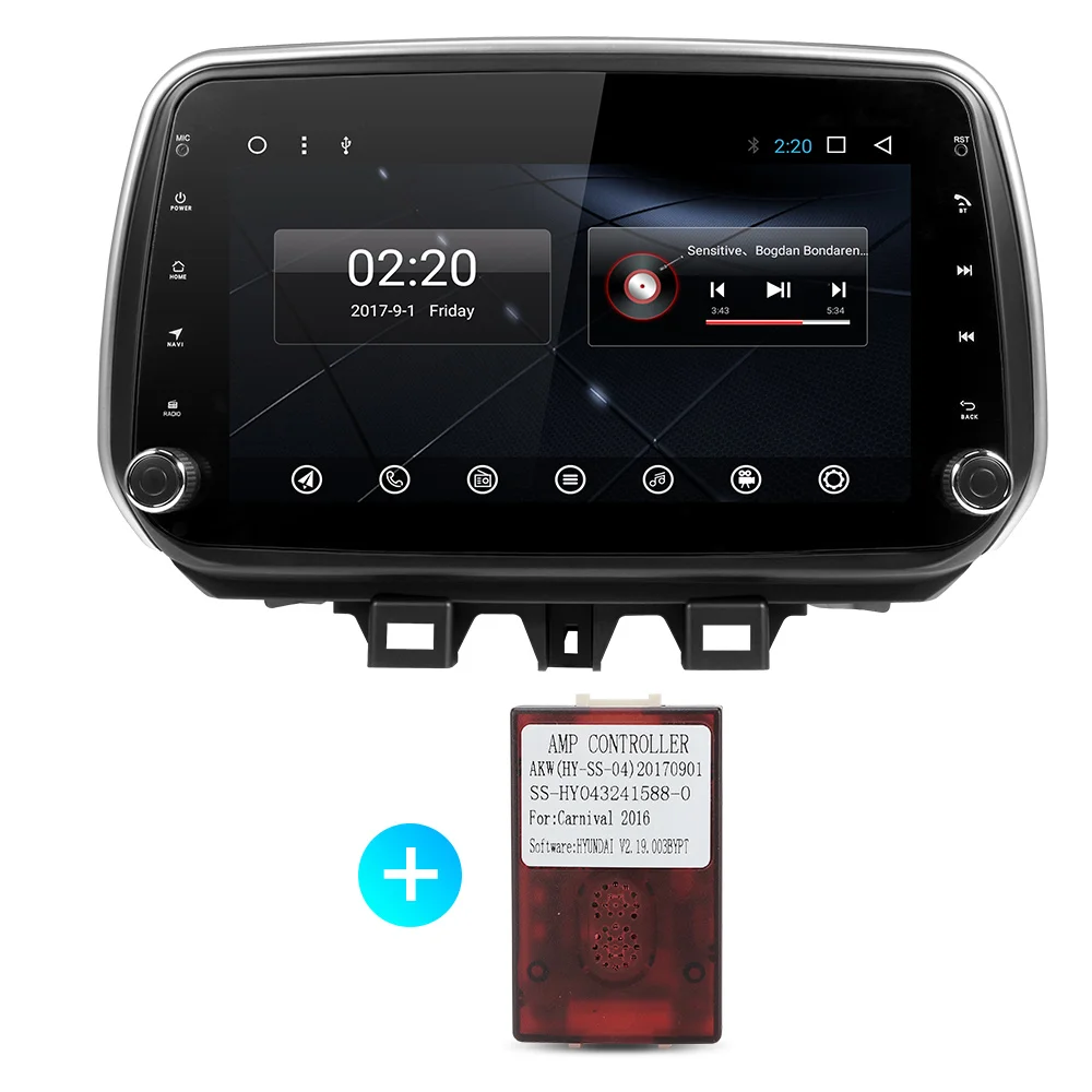 with canbus Автомобильный dvd gps плеер для hyundai Tucson ix35 автомобильный dvd gps навигатор raido видео плеер 1 din стерео android 9,0 PX6 - Цвет: with canbus