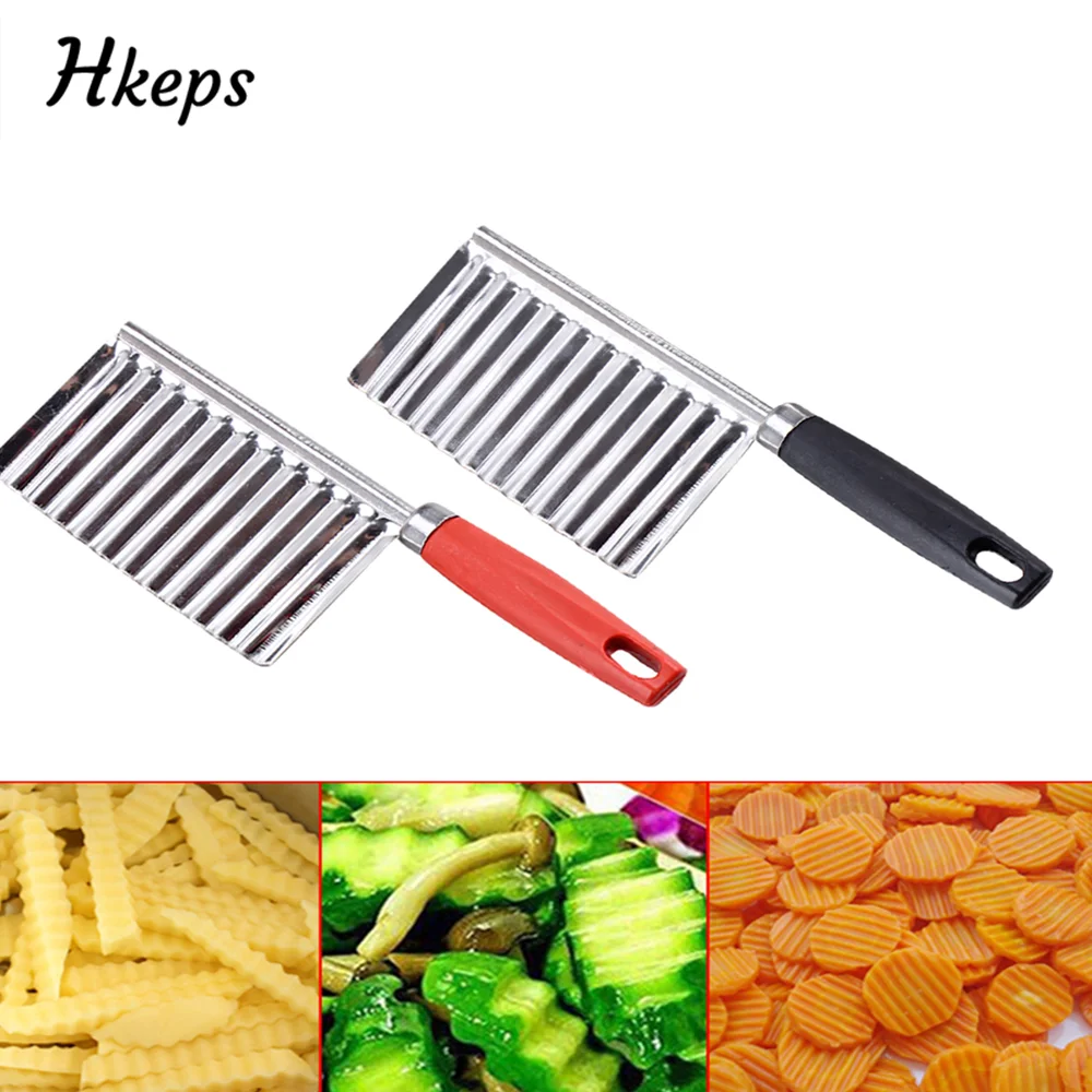 

Potato Wavy Edged Tools Peeler Cooking Tools Kitchen Knives Accessories Stainless Steel Kitchen Gadgets Vegetable Fruit Cutting