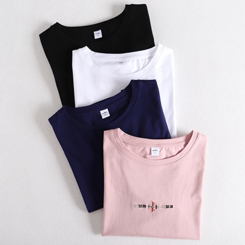 ONLYSVTER футболка с длинным рукавом Для женщин хлопковая Футболка женская женский в Корейском стиле Одежда для детей футболка для полных модная футболка женские футболки