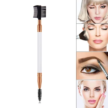 

Fine Makeup Brush Soft Smooth Beauty Makeup Tools Portable Powder Blush Double-head Brush MP789