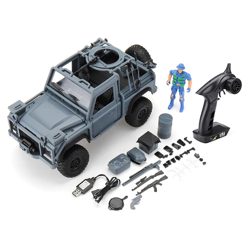 MN модель MN96 1/12 2,4 г 4WD пропорциональное управление RC автомобиль, скалолазание внедорожный грузовик RTR наружные игрушки для помещений Автомобилей w/светодиодный свет