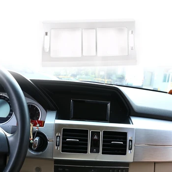 

Car Silver Air Conditioner Outlet Panel Cover Trim Chrome for Mercedes Benz X204 GLK 2008-12