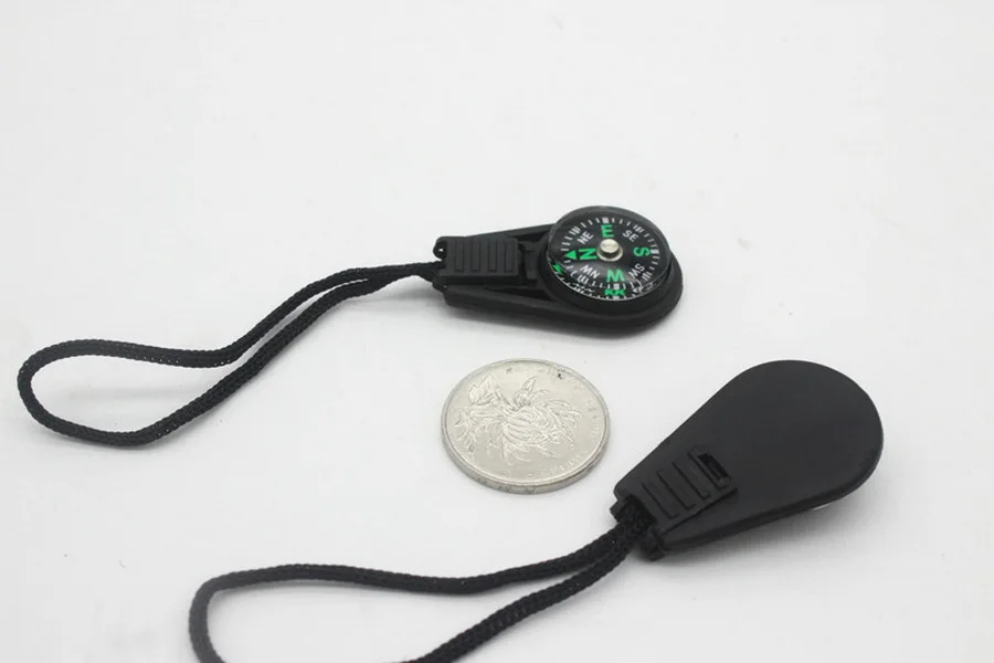 Description Picture 4 of itemby dhl or fedex 1000pcs NEW Pull Mini Compass Backpack Bag Strap Charm Sport